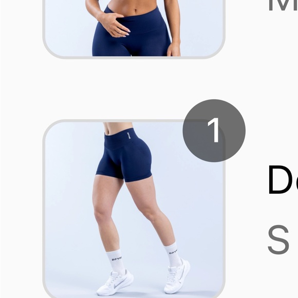 DFYNE DEFY strappy bra and shorts
It is not impact or dynamic - Picture 6 of 8